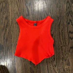 SHEIN Red tanktop Size US Medium LET ME KNOW IF YOU WANT PHOTO TRIED ON!